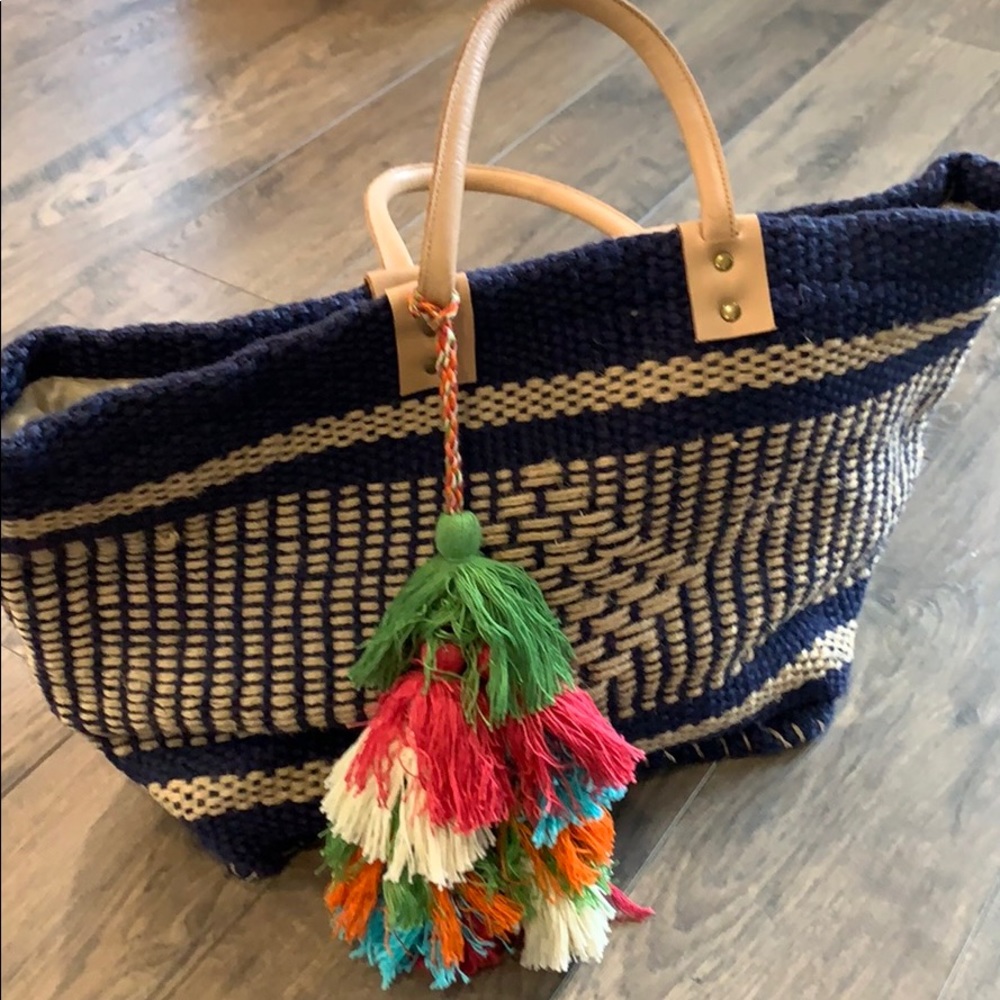 Love stitch Beach bag